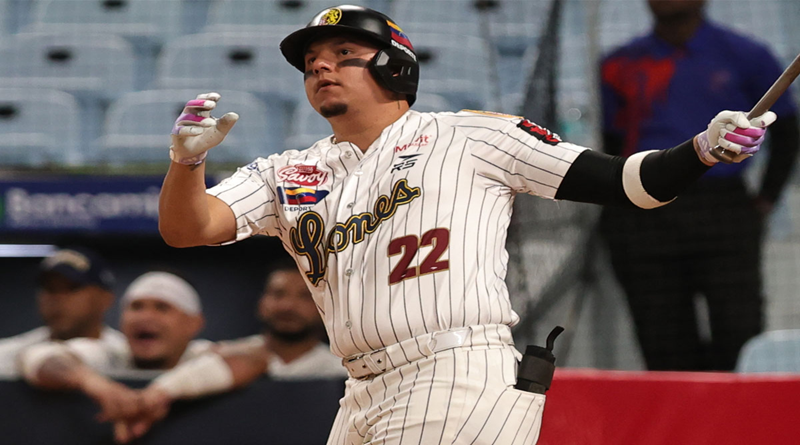 Yonathan Daza se consagra como el jugador más destacado en cuarta semana de la LVBP   